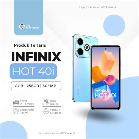Jual Infinix Hot I Gb Unisoc T Up To Gb Extended Ram Promo Sale Shopee Indonesia