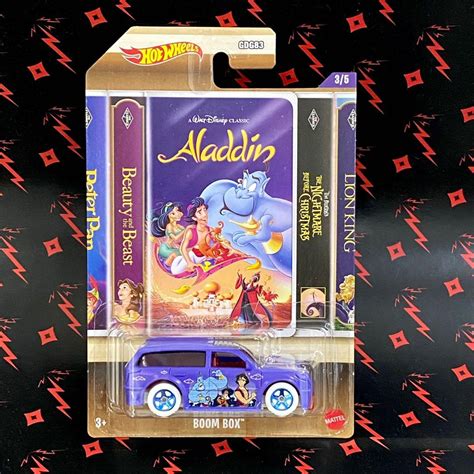 Hot Wheels Kool Kombi Disney Hotwheels Peter Pan Aladdin Beauty And The Beast Tim Burton