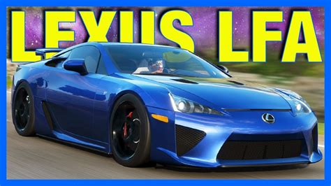 Forza Horizon The Lexus Lfa Fh Lexus Lfa Test Drive Youtube