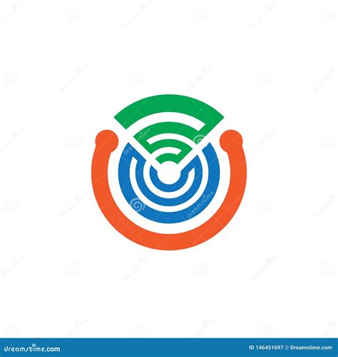 Abstract Circle Network Technology Logo Stock Vector - Illustration of icon, future: 146451697