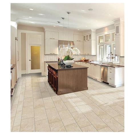 37  Beige Tile Kitchen Floor Porcelain Flooring Beige Tile Kitchen