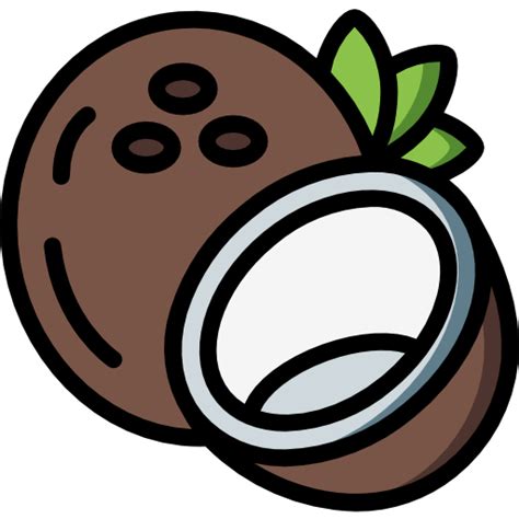 Coconut Basic Miscellany Lineal Color Icon