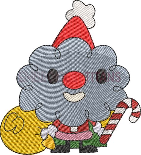 Kringle Moshi Monsters Free Machine Embroidery Design Download In Pes