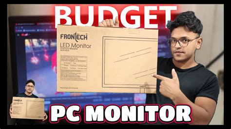 Frontech Led Monitor I Full Hd Monitor I 22 Inch Monitor I Budget