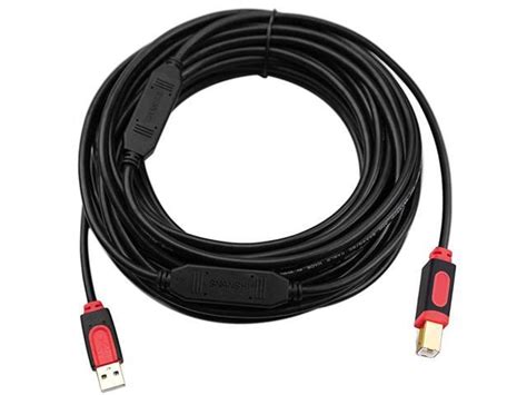 Usb Printer Cable 50 Ft Active Printer Cable Usb 20 Type A Male To Type