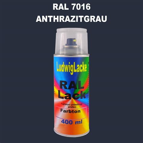 Ral Anthrazitgrau Seidenmatt Ml K Spray