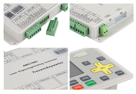Контроллер Trocen AWC 708C Lite для лазерного станка. Жми!