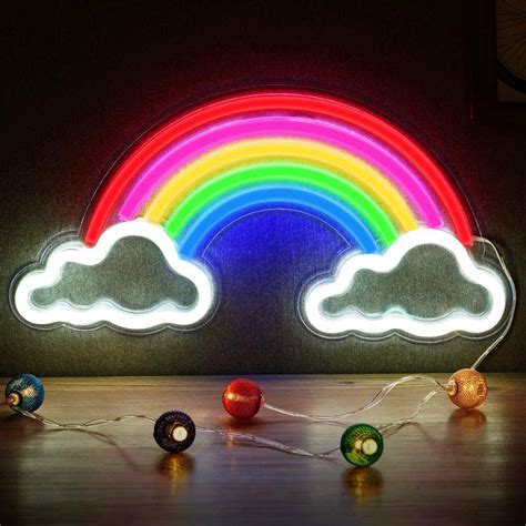 NEW RAINBOW NEON SIGN LED WALL ART WN12 – Uncle Wiener's Wholesale