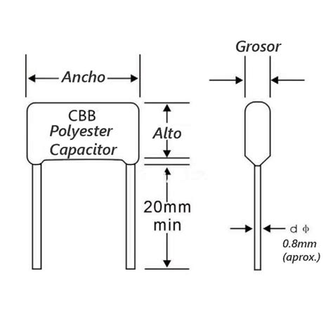 Capacitor De Poliester Cbb