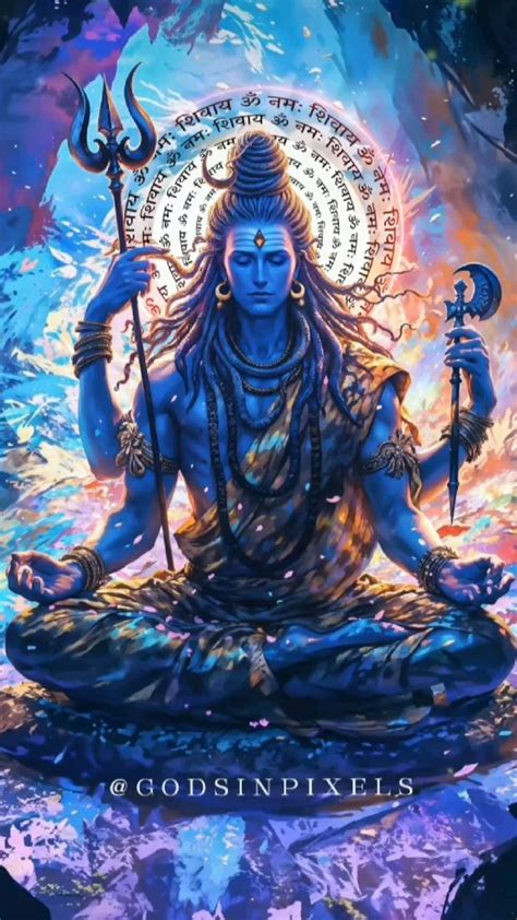 Har Har Mahadev In 2024 God Illustrations Buddhist Art Drawing Lord Shiva Painting