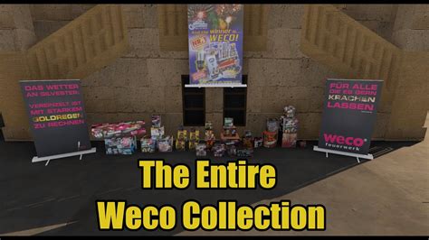 The Entire Weco Collection In Fireworks Mania Youtube