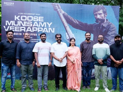 Zee 5 Koose Munisamy Veerappan Documentary Series Press Meet Zee5