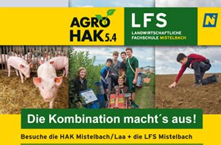 Einladung Zum Agro Hak Online Schulinfotag Lfs Mistelbach