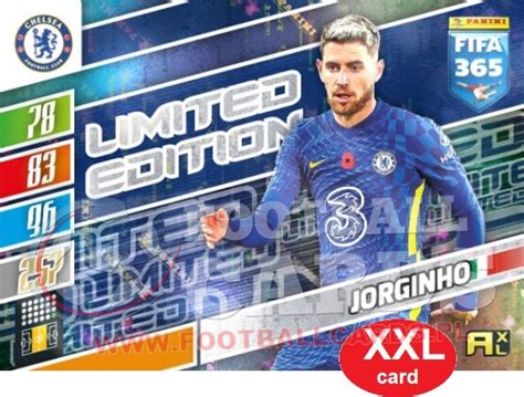 UPDATE 2022 FIFA 365 Chelsea LIMITED XXL Jorginho Footballcards