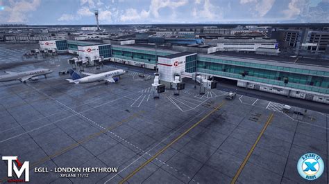 News Scenery Released London Heathrow International Airport Egll