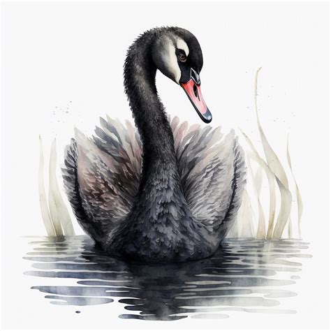 Black Swan Clipart 10 High Quality S Nursery Art Card Making Clip