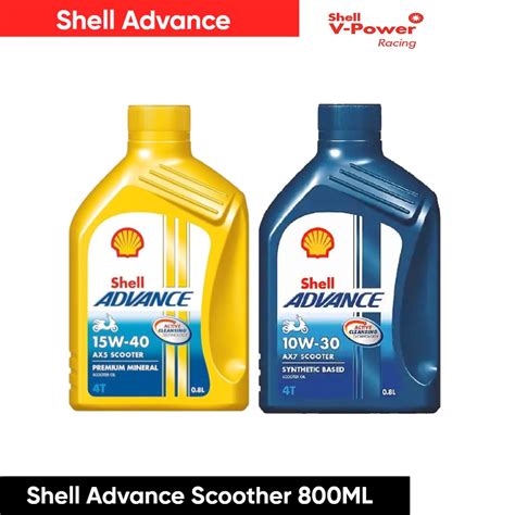 Shell Advance Scooter Automatic Transmission 10w 40 15w 40 Scooter