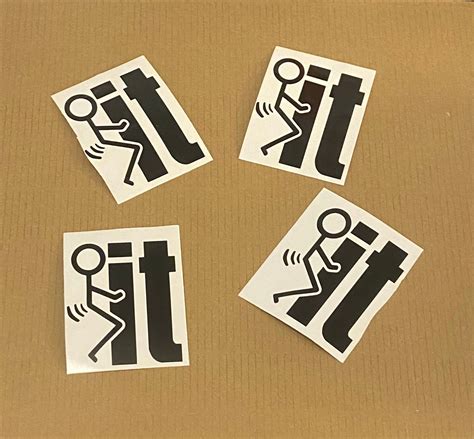 Fuck It Decals Sticker Car Auto Window Door Wall Decal Vinyl Etsy