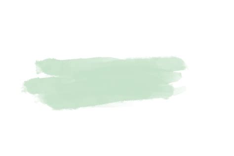 Watercolor Green Brush Stroke 18796071 Png