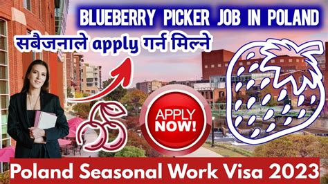 How To Apply Poland Seasonal Work Visa From Nepal Poland Work Permit