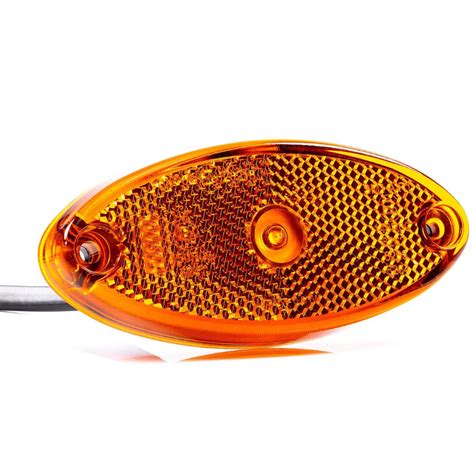 Feu De Gabarit Led Ovale Orange