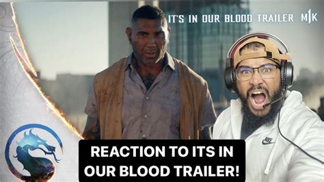 REACTION TO Mortal Kombat 1 Official Its In Our Blood Trailer Ft