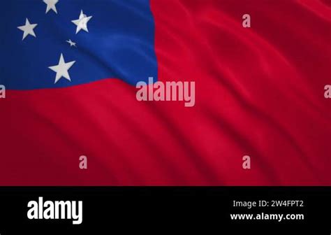 Samoa Waving Flag Stock Videos And Footage Hd And 4k Video Clips Alamy