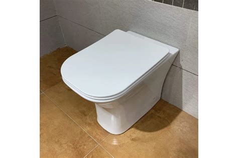 Унитаз приставной Cerutti SPA Vettore f ct безободковый сиденье с ...