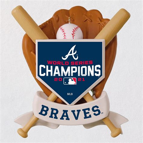 2021 Atlanta Braves World Series Hallmark Ornament - Hooked on Hallmark ...