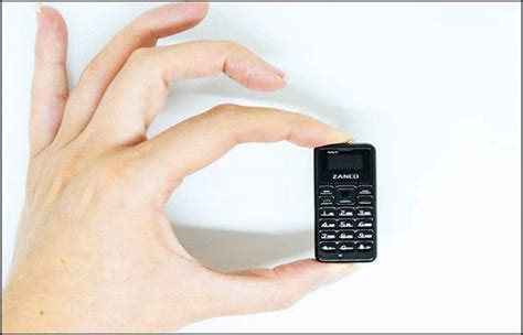 The world’s smallest cell phone is so tiny you might accidentally ...