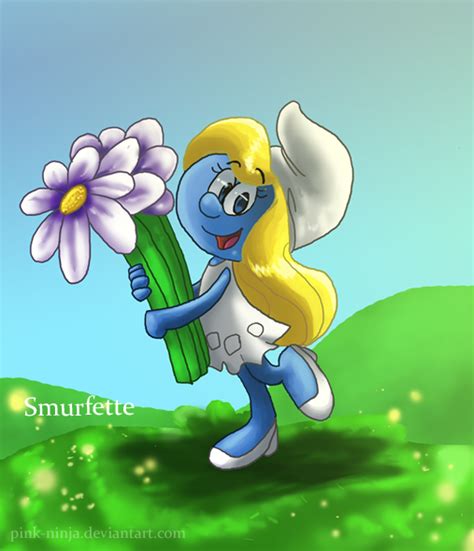 smurfette by pink-ninja on DeviantArt