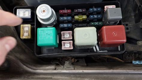 How To Check Fuse Good Or Blown Fuse Toyota Camry Years To