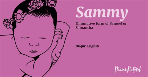 Sammy Name Meaning, Origin, Popularity, Girl Names Like Sammy - Mama ...