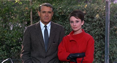 Charade (1963), Cary Grant and Audrey Hepburn in the "the best Hitchcock movie that Hitchcock ...