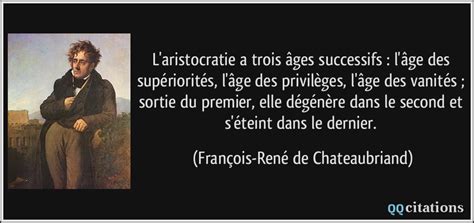 L aristocratie a trois âges successifs l âge des supériorités l âge