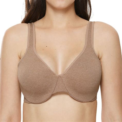 Womens Smooth Seamless Minimizer Bra Full Coverage Underwire Non Padded Lingerie For Woman 34