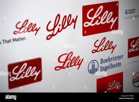 Lilly logo hi-res stock photography and images - Alamy