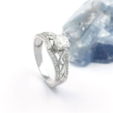 Diamond Celtic Knot Ring From Ireland My Irish Jeweler