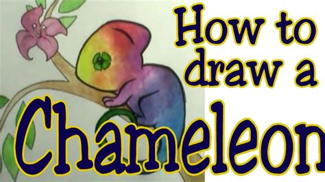 Cute Chameleon Drawings At PaintingValley Explore Collection Of