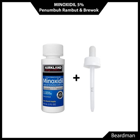 Jual Minoxidil Kirkland 5 Original Asli Obat Minyak Serum Penumbuh