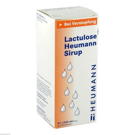 LACTULOSE Heumann Sirup 200 Ml Preisvergleich PZN 7422684 MediPreis De