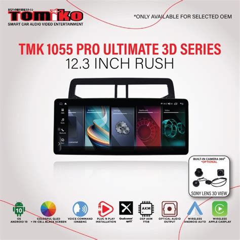 Promo Head Unit Tomiko Tmk Pro Oem Ultimate D Series For