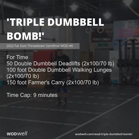 Crossfit Wod With Dumbbells Eoua Blog