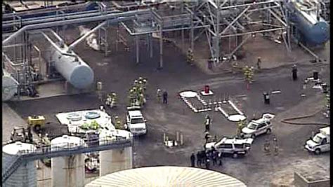 Photos Linden Refinery Chemical Leak