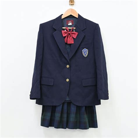 【中古】愛知県 クラーク記念国際高等学校 女子制服 4点（ブレザー・スカート）sf011762 中古制服通販パレイド