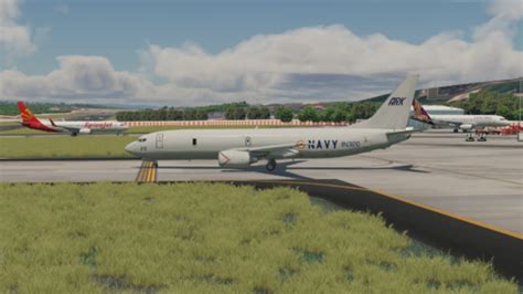 Indian Navy Boeing P8 I Livery In320 For Levelup 737 800ng And Zibo Mod