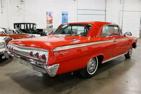 1962 Chevrolet Impala SS 3146 Miles Red 409 V8 4 Speed Automatic For