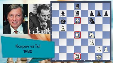 Anatoly Karpov Vs Mikhail Tal 1980 Youtube