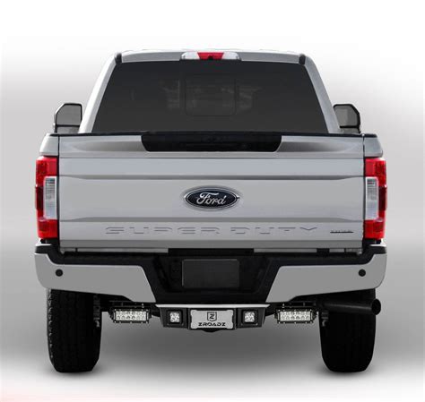 2017 2022 Ford Super Duty Rear Bumper Led Kit With 2 6 Inch Led