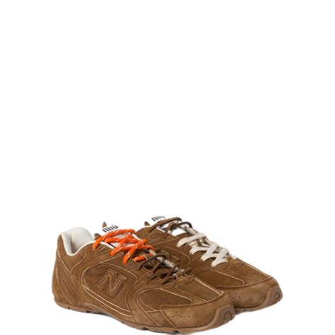 New Balance X Miu Miu Sl Suede And Mesh Sneakers Mncr Online